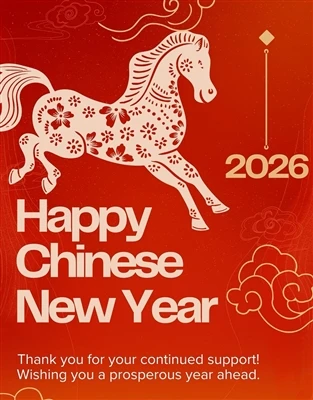 CGET-vakantieaankondiging: Chinees Nieuwjaar 2026